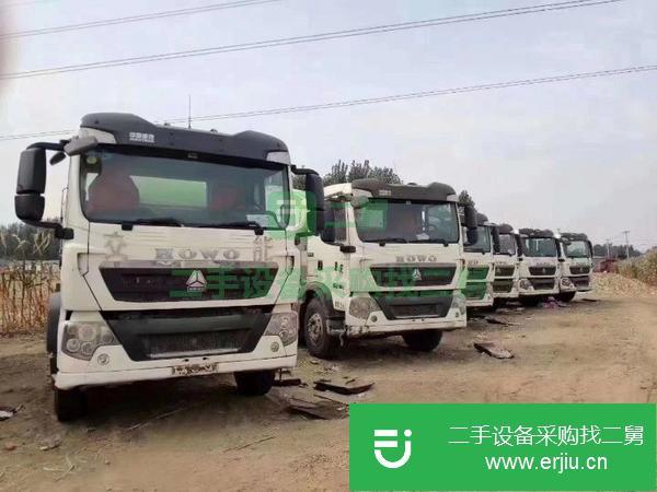 吉林出售二手輕量化豪沃攪拌車12方國五