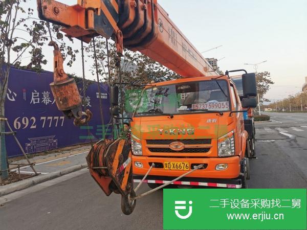 河南出售二手新源12噸吊車(chē)無(wú)事故