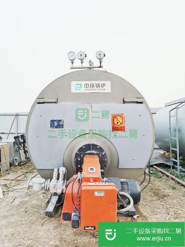 安微出售二手六噸燃氣蒸汽鍋爐手續資料齊全