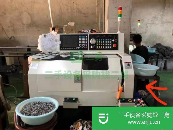 陜西出售二手?jǐn)?shù)控車床帶料機(jī)