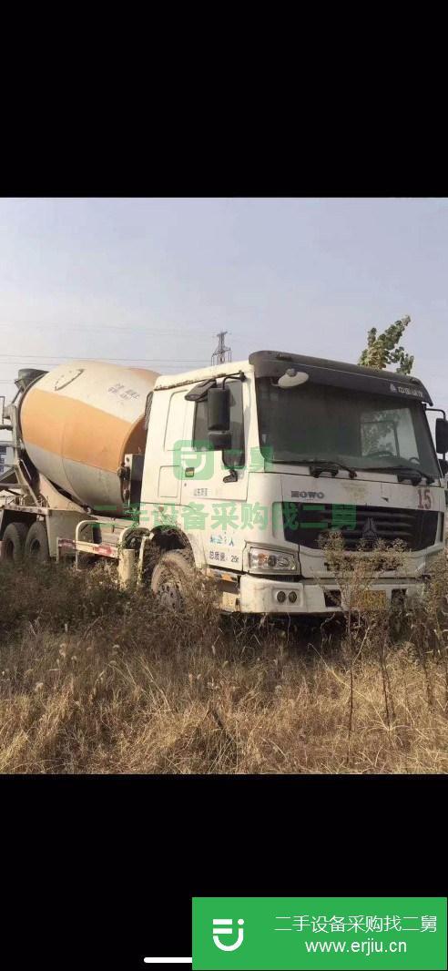 江西出售二手豪沃大12方攪拌車