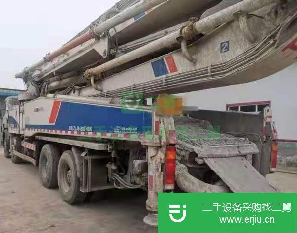 山西出售二手12年中聯斯坦尼亞56米泵車