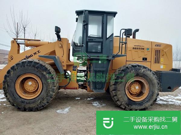 陜西出售二手龍工855N裝載機