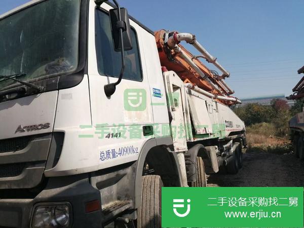 河北出售二手奔馳52米泵車車況精品