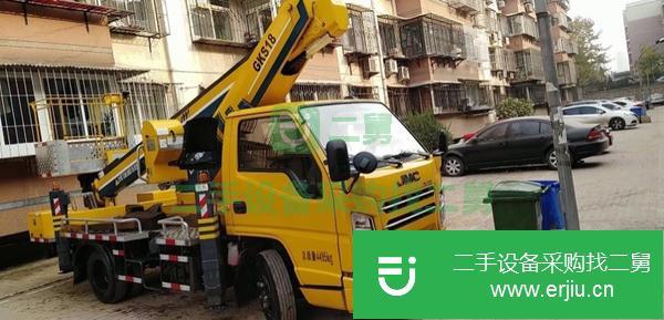 河北出售二手18米藍牌高空作業車