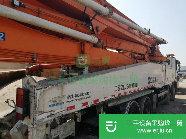 河北出售二手奔馳52米泵車車況精品
