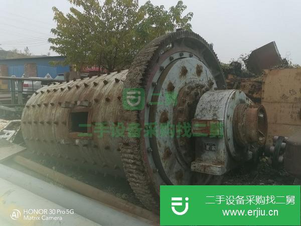 河北出售二手183乘3米6軸承球磨機