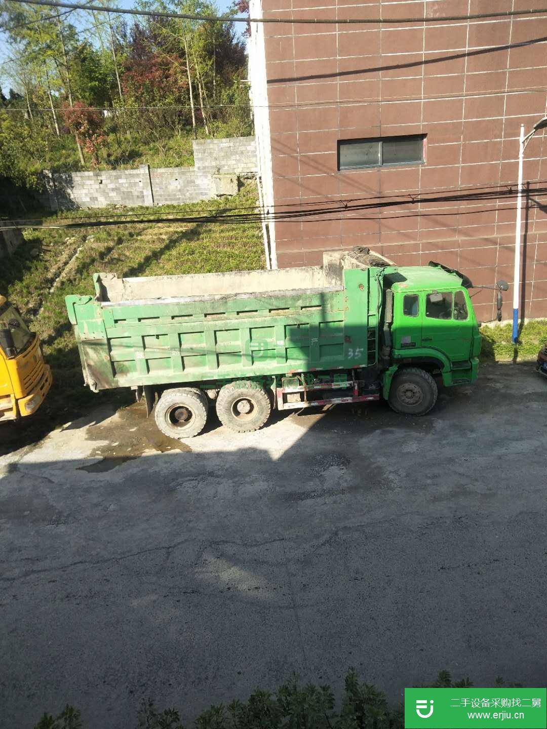 湖北出售二手重汽豪沃340馬力自卸車