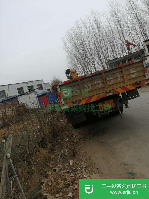 河南出售二手國(guó)四4節(jié)臂程力12噸隨車(chē)吊手續(xù)齊全