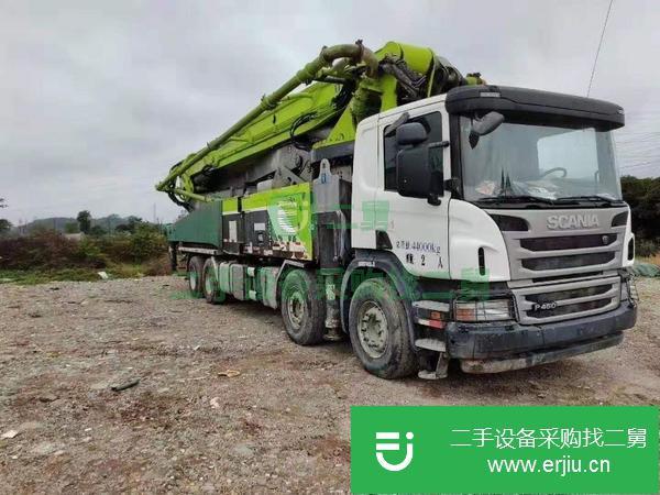 河南出售二手中聯國五18年12月56米泵車