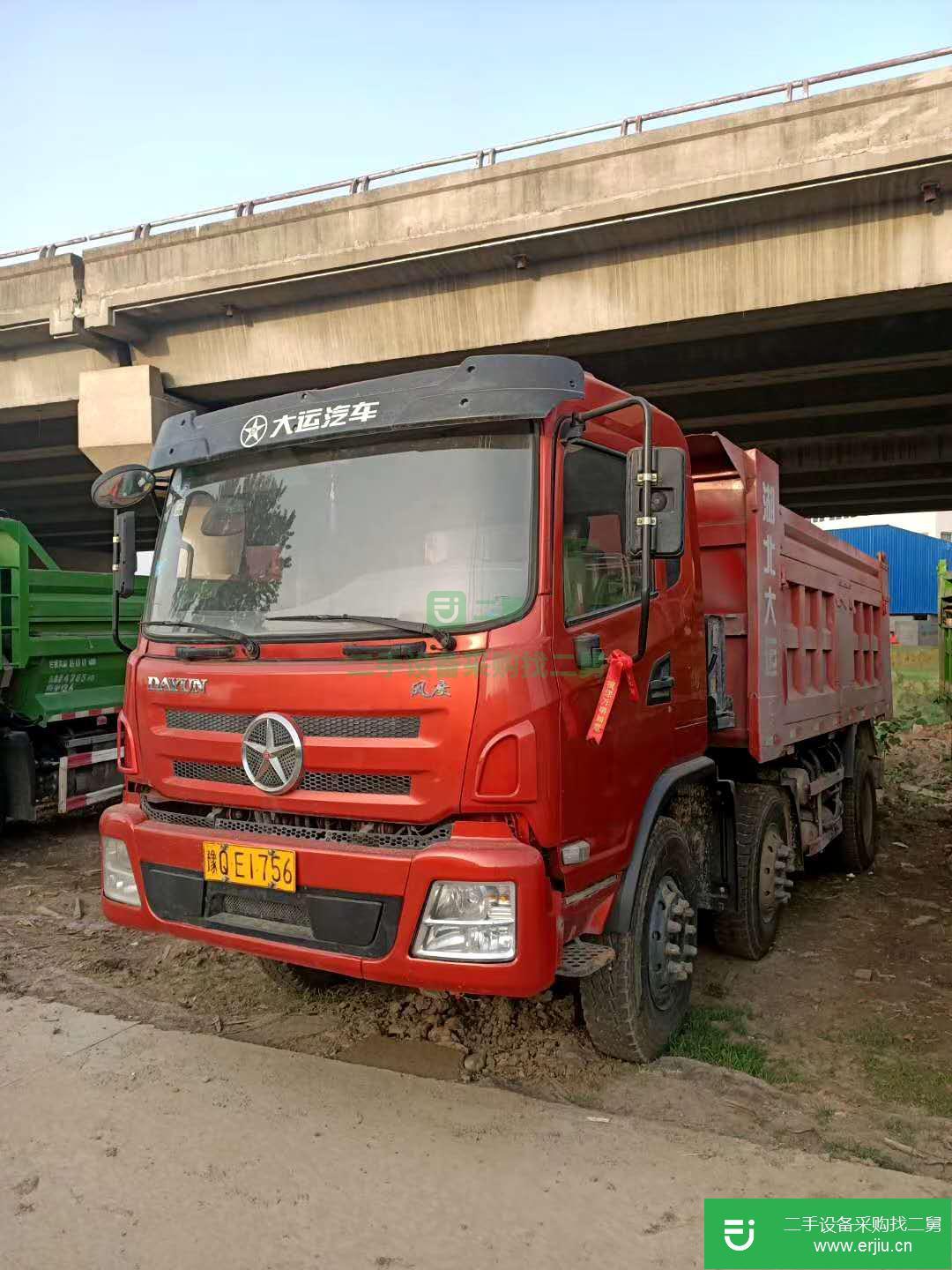 江蘇出售二手大運前四后四自卸車