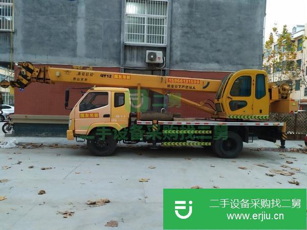 山東出售二手天億10噸國四吊車油電兩用車況精品
