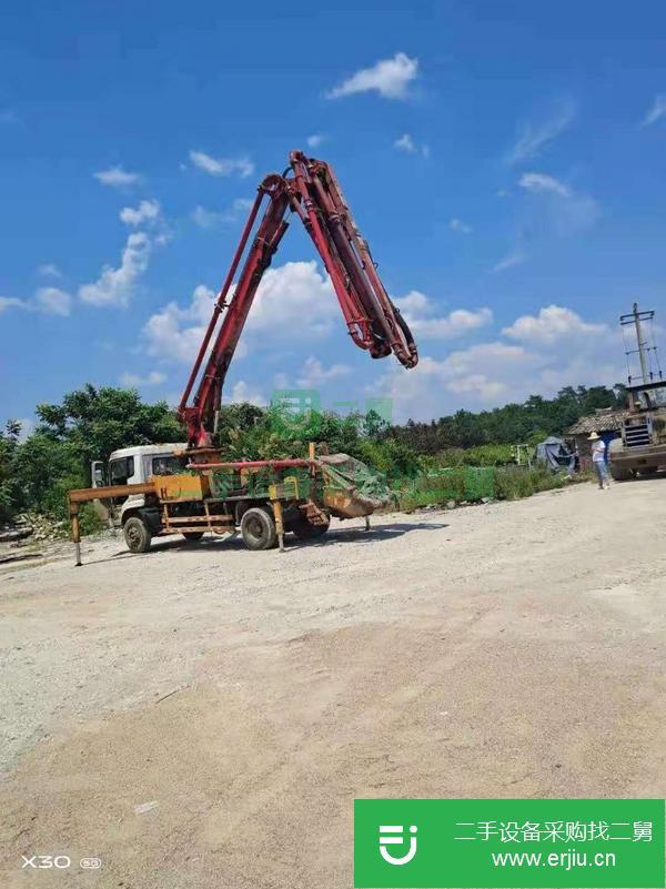 廣西出售二手徐工14年26米泵車(chē)車(chē)況完美