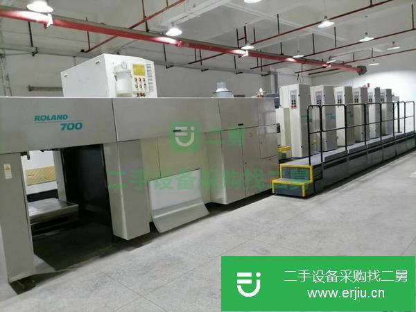 廣東出售二手02年羅蘭印刷機