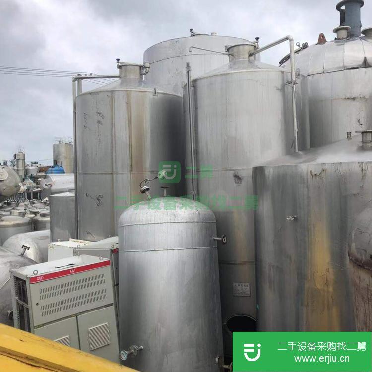 山東出售二手不銹鋼儲罐