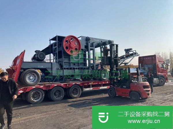 北京出售二手600/900移動鄂式破碎機(jī)