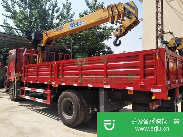 內蒙古出售二手東風6.3噸隨車吊
