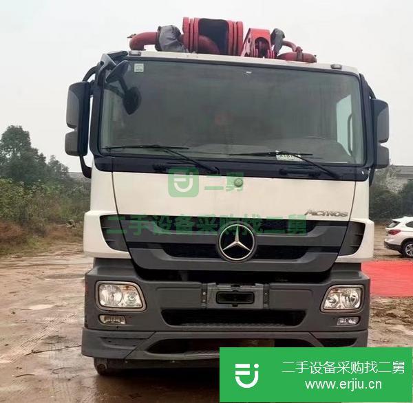 河南出售二手18年三一49米泵車(chē)