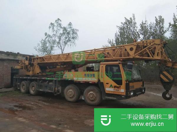 浙江出售二手徐工35噸吊車原版原漆先導操作