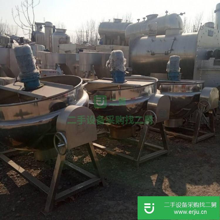 山東出售二手電加熱夾層鍋