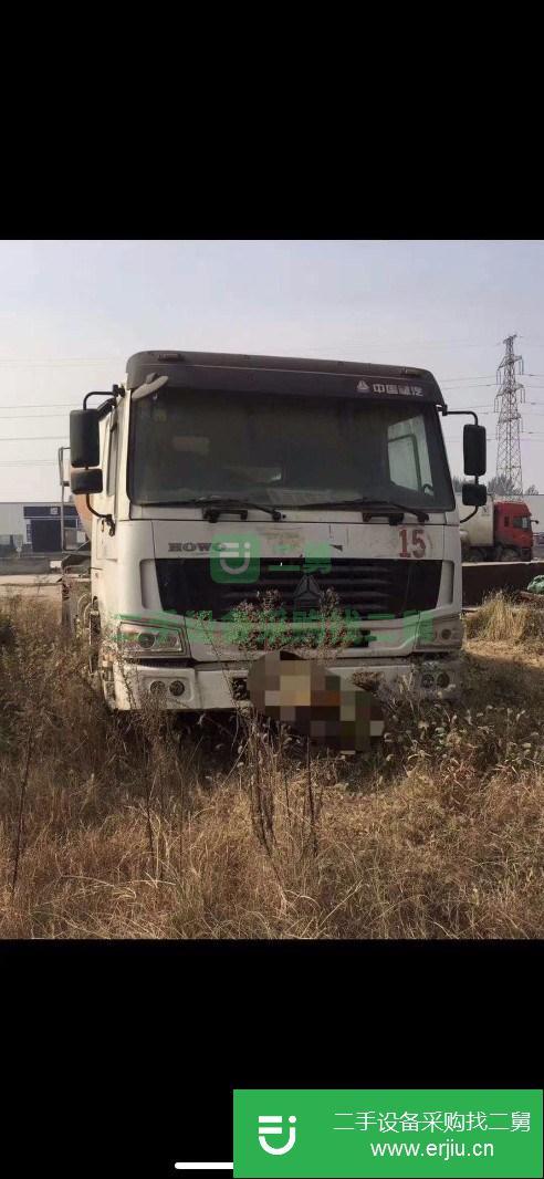 江西出售二手豪沃大12方攪拌車