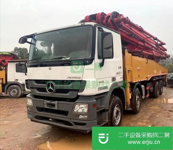 河南出售二手18年三一49米泵車(chē)