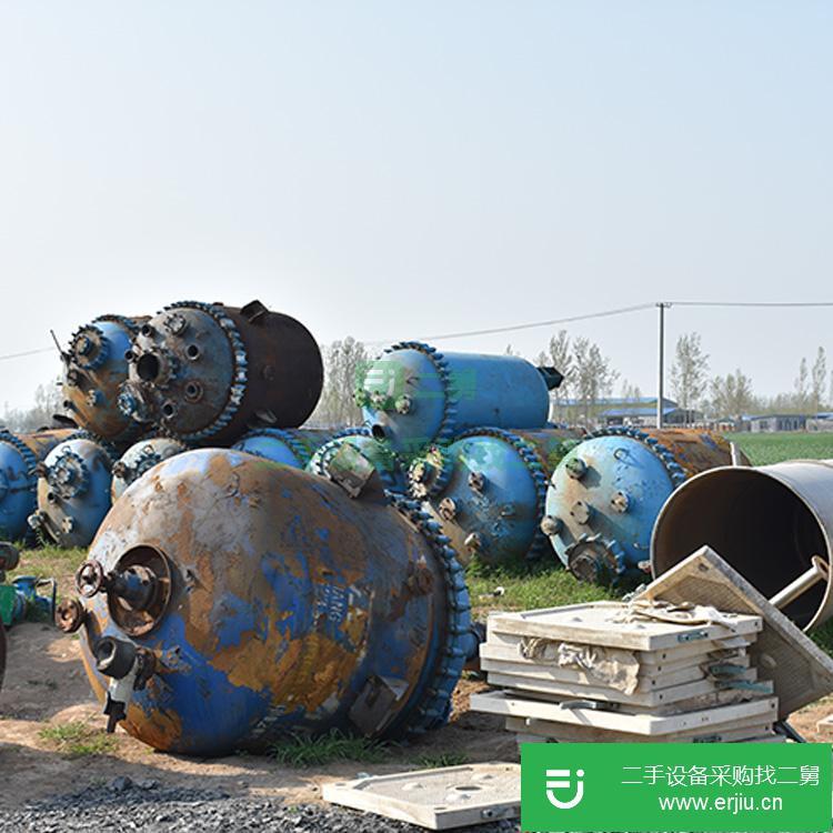 山東出售二手搪瓷反應釜
