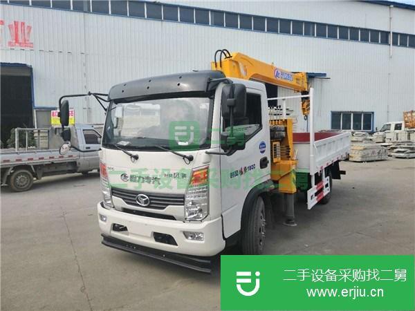 陜西出售二手時風4噸隨車吊