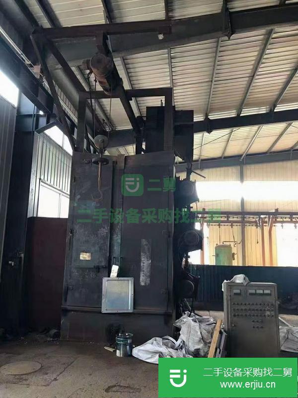 河北出售二手拋丸機門口2.1*2.9米，單鉤