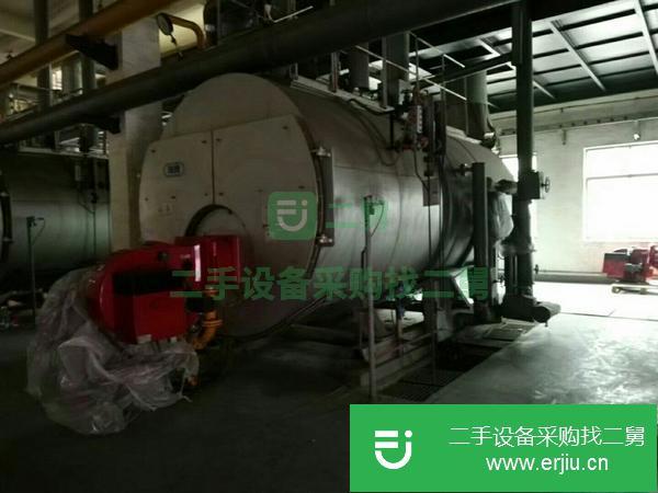 陜西出售二手10噸燃油燃氣蒸汽鍋爐