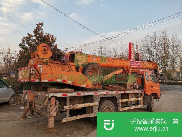 河南出售二手飛龍10噸吊車手續齊全無任何毛病