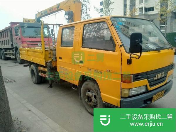 四川出售二手徐工2噸雙排座小隨車吊