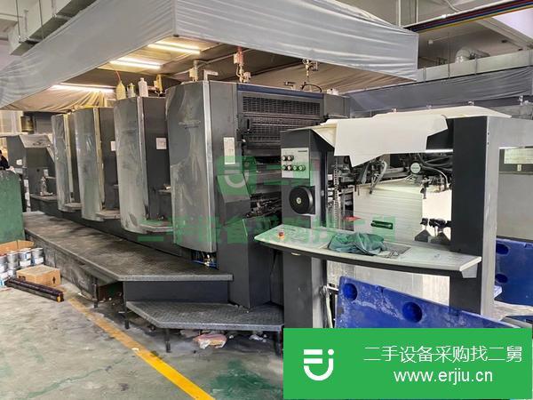 河北出售二手05年海德堡四色標配印刷機
