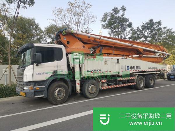 河北出售二手斯堪尼亞56米泵車