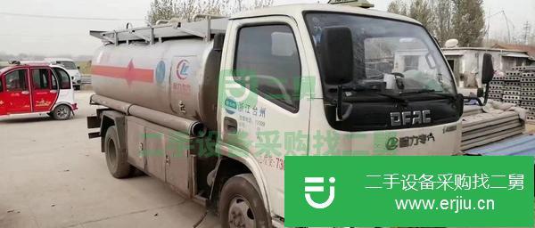 河北出售二手東風(fēng)8噸帶手續(xù)玉柴150馬力油罐車(chē)