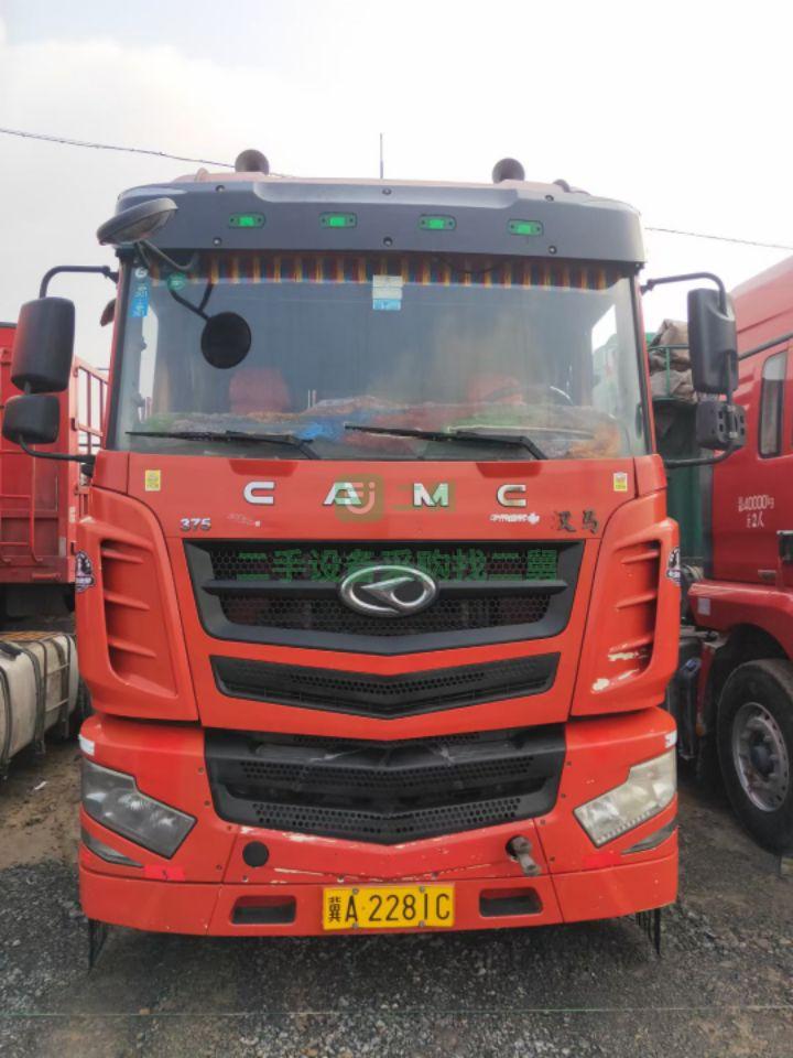 出售3年半悍馬375馬力牽引車，雙導(dǎo)向國五排放精品車