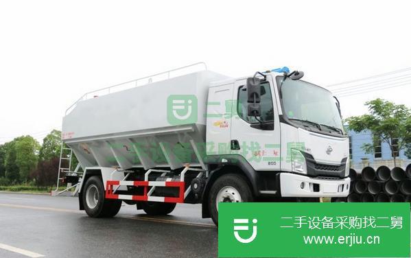 北京出售二手東風(fēng)柳汽國六飼料運(yùn)輸車玉柴200馬力法士特八檔