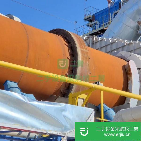 山東出售二手4.3x64米節能水泥回轉窯