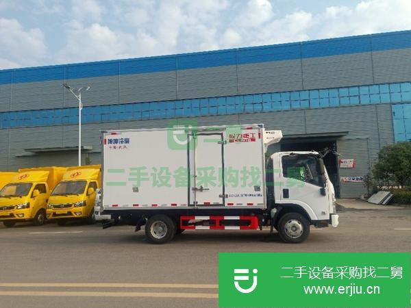 湖北出售二手五十鈴國六4米2120馬力冷藏車