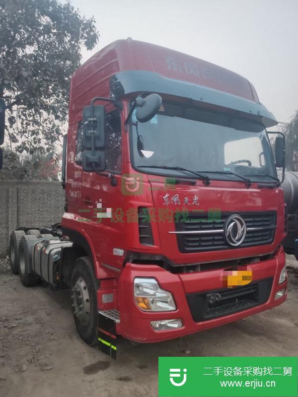 河北出售二手東風天龍牽引車，雷諾420馬力