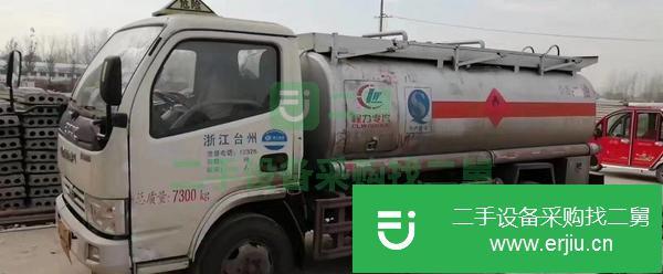 河北出售二手東風(fēng)8噸帶手續(xù)玉柴150馬力油罐車(chē)