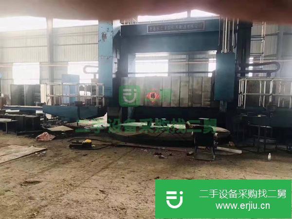 江蘇出售二手永立5米數(shù)控雙柱立式車床