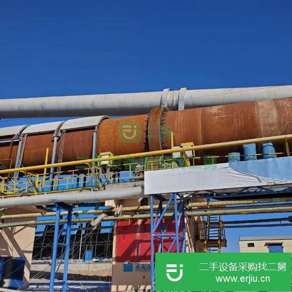 山東出售二手4.3x64米節能水泥回轉窯