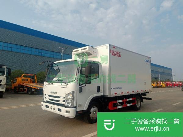 湖北出售二手五十鈴國六4米2120馬力冷藏車