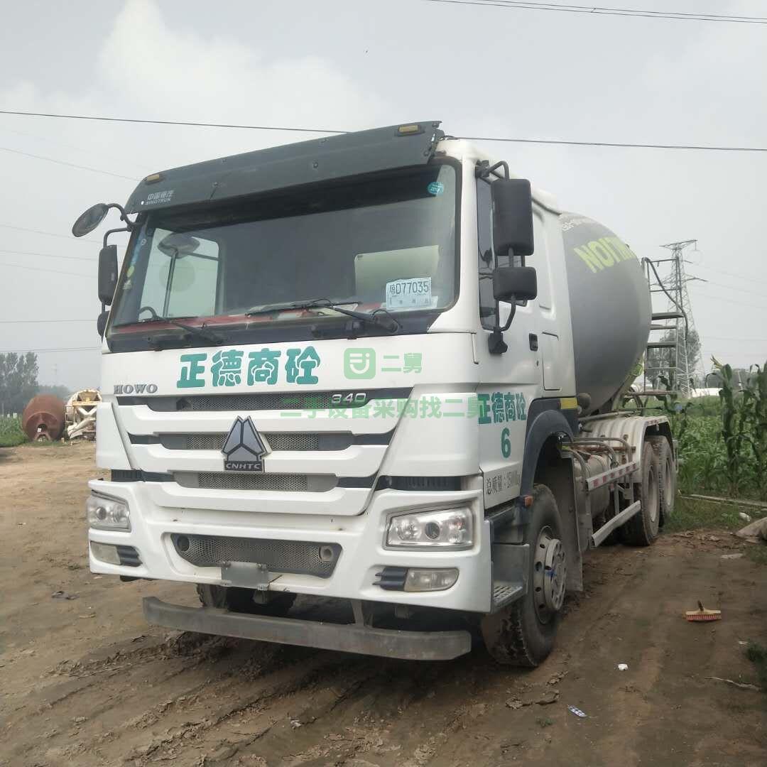 出售二手的歐曼12方攪拌車，車況優良