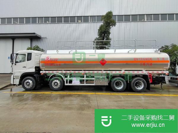 山東出售二手天龍前四后八鋁合金帶手續油罐車