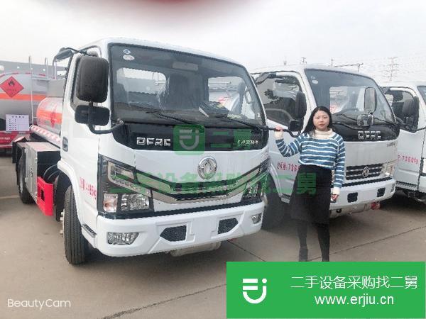 江蘇出售二手2噸2.14方國五全柴發動機88馬力油罐車