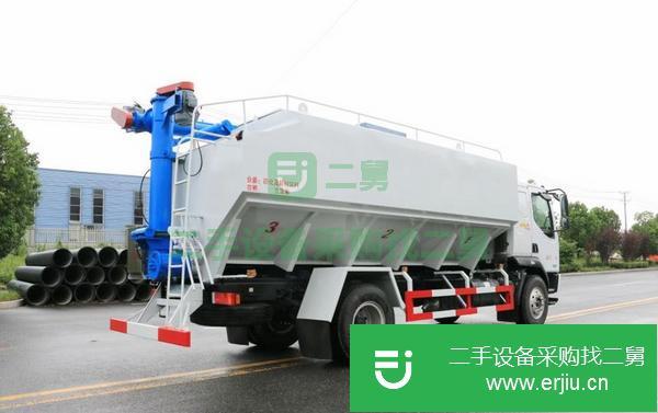 北京出售二手東風(fēng)柳汽國六飼料運(yùn)輸車玉柴200馬力法士特八檔