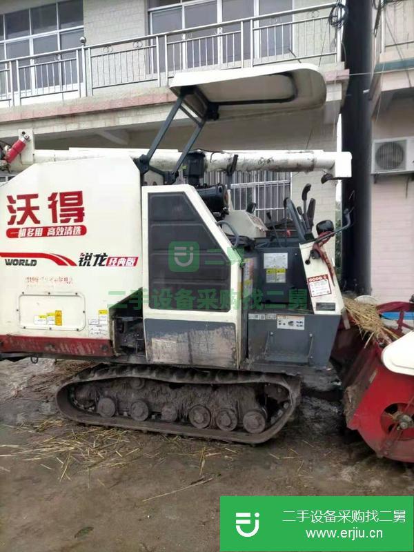 湖北出售二手沃得收割機