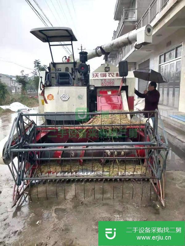 湖北出售二手沃得收割機